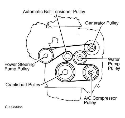 2008 toyota camry belt diagram 